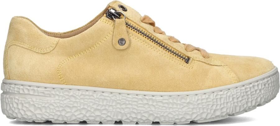 HARTJES Lage Sneakers Dames 162.1401 Maat: 41 Materiaal: Suède Kleur: Geel