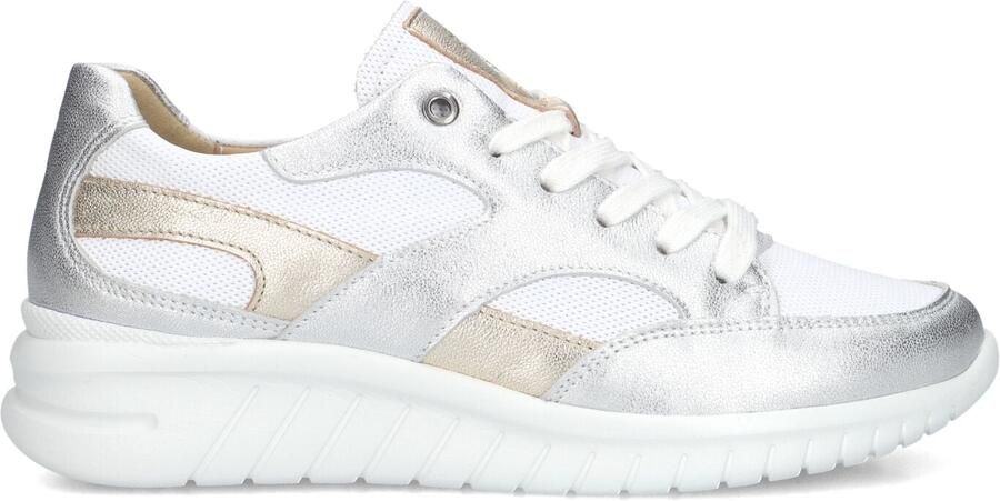 HARTJES Lage Sneakers Dames Wave Maat: 42 5 Materiaal: Textiel Kleur: Wit - Foto 3