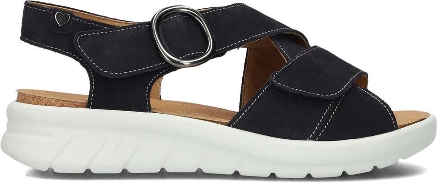 HARTJES Sandalen met Hak Dames Calypso Maat: 38 Materiaal: Suède Kleur: Blauw - Foto 3