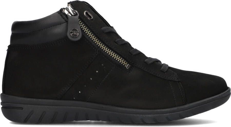 HARTJES Hoge Sneakers Dames 172.0836 Casual Boot Maat: 40 Materiaal: Nubuck Kleur: Zwart - Foto 9