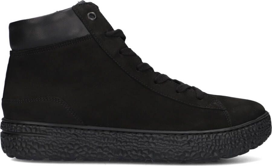 HARTJES Hoge Sneakers Dames Nub Mid Sneaker Maat: 37 5 Materiaal: Suède Kleur: Zwart - Foto 4