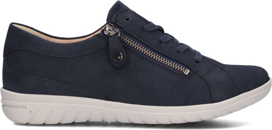 HARTJES Lage Sneakers Dames 162.0892 Maat: 37 Materiaal: Suède Kleur: Blauw - Foto 3