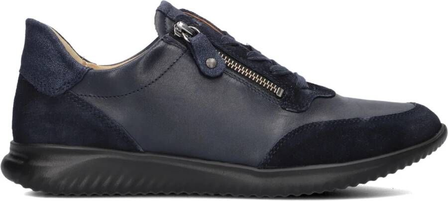 HARTJES Lage Sneakers Dames 162.1141 Maat: 36 Materiaal: Leer Kleur: Blauw