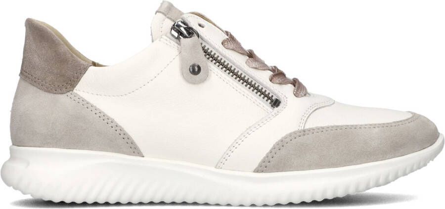 Hartjes Sneakers Dames Lage sneakers Damesschoenen Leer 162.1144 Breeze Beige combi +