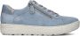 HARTJES Lage Sneakers 162.1401 Maat: 37 5 Materiaal: Suède Kleur: Blauw - Thumbnail 3