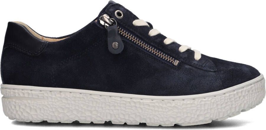 Hartjes Sneakers Dames Lage sneakers Damesschoenen Suède 162.1401 Blauw combi + - Foto 2