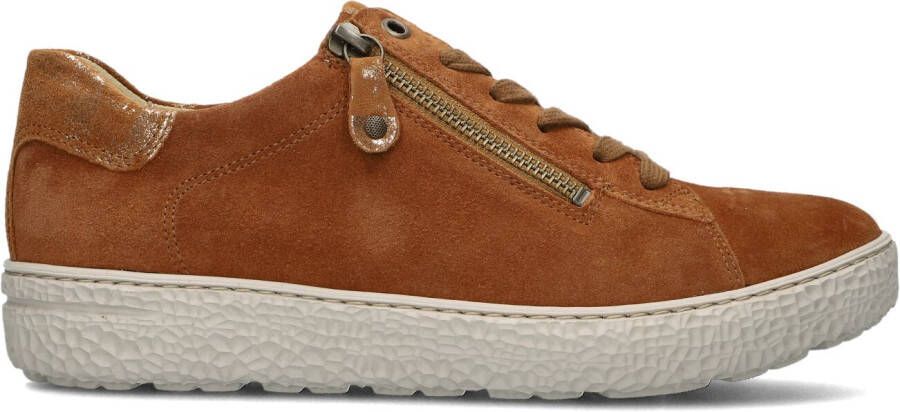 HARTJES Lage Sneakers Dames 162.1417 Phil Maat: 42 5 Materiaal: Suède Kleur: Cognac