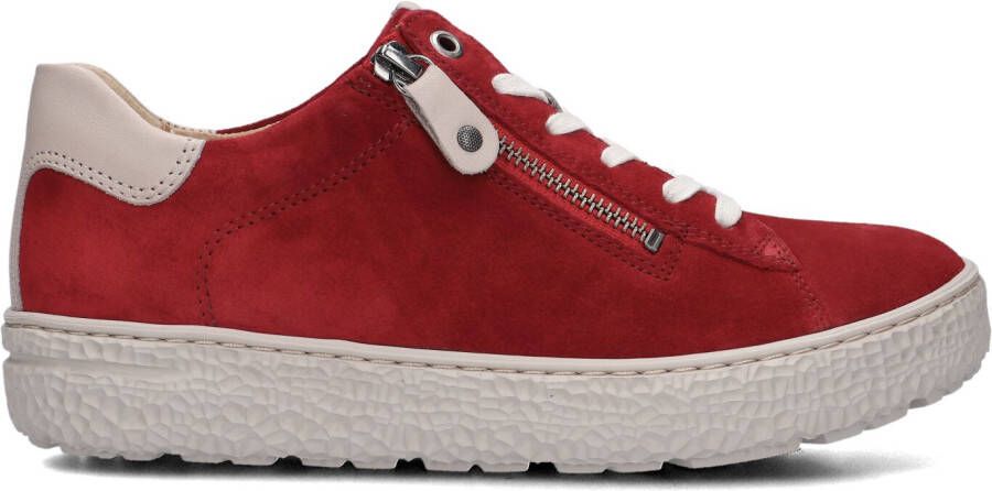 HARTJES Lage Sneakers Dames 162.1402 Phil Maat: 37 5 Materiaal: Suède Kleur: Rood - Foto 2