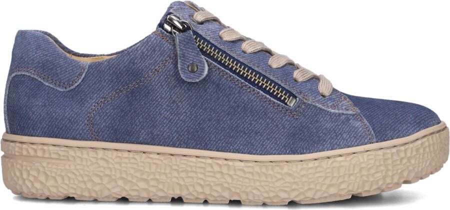 HARTJES Lage Sneakers Dames Phil Maat: 41 Materiaal: Leer Kleur: Blauw