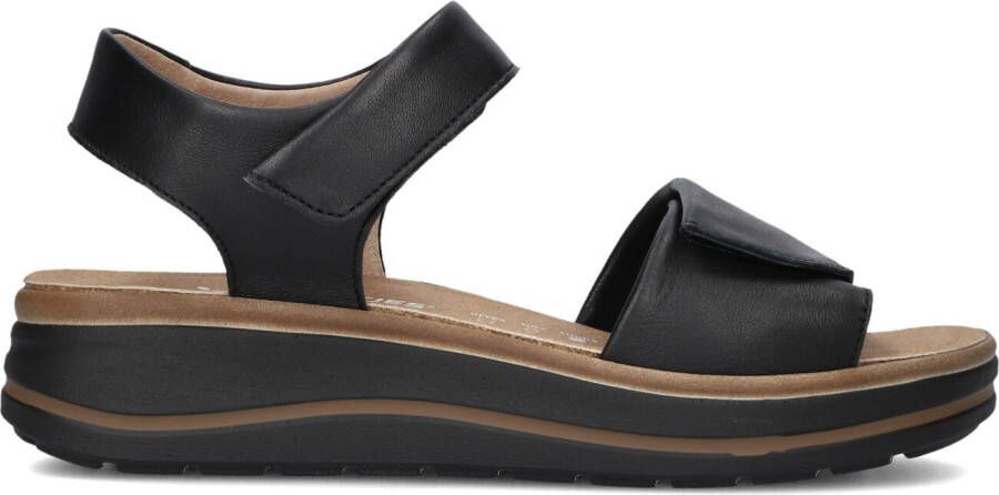 HARTJES Sandalen Dames 132.2002 Woogie Maat: 38 Materiaal: Leer Kleur: Zwart