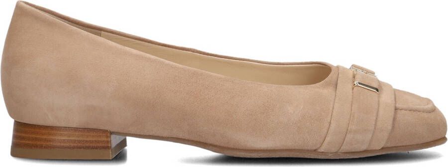 HASSIA Ballerina Dames Napoli 0822 Maat: 43 Materiaal: Suède Kleur: Taupe