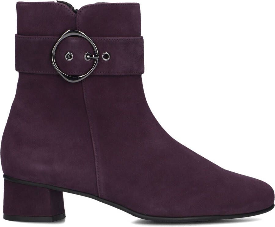 Hassi-A Hassia Enkellaarsjes Dames Laarzen Damesschoenen Suède 303095 Paars - Foto 3