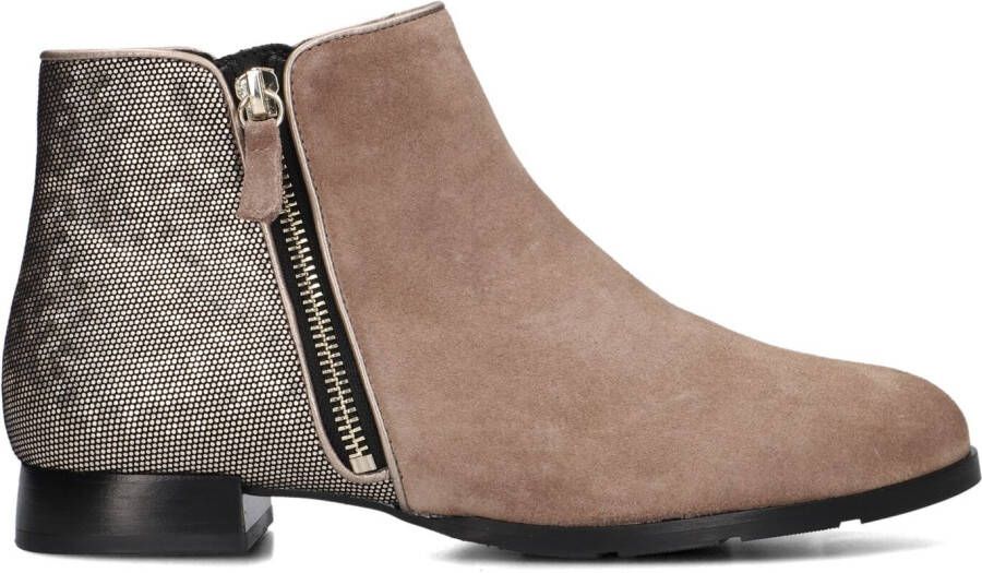 HASSIA Enkellaarsjes Dames Madeira Maat: 37 5 Materiaal: Suède Kleur: Taupe - Foto 5