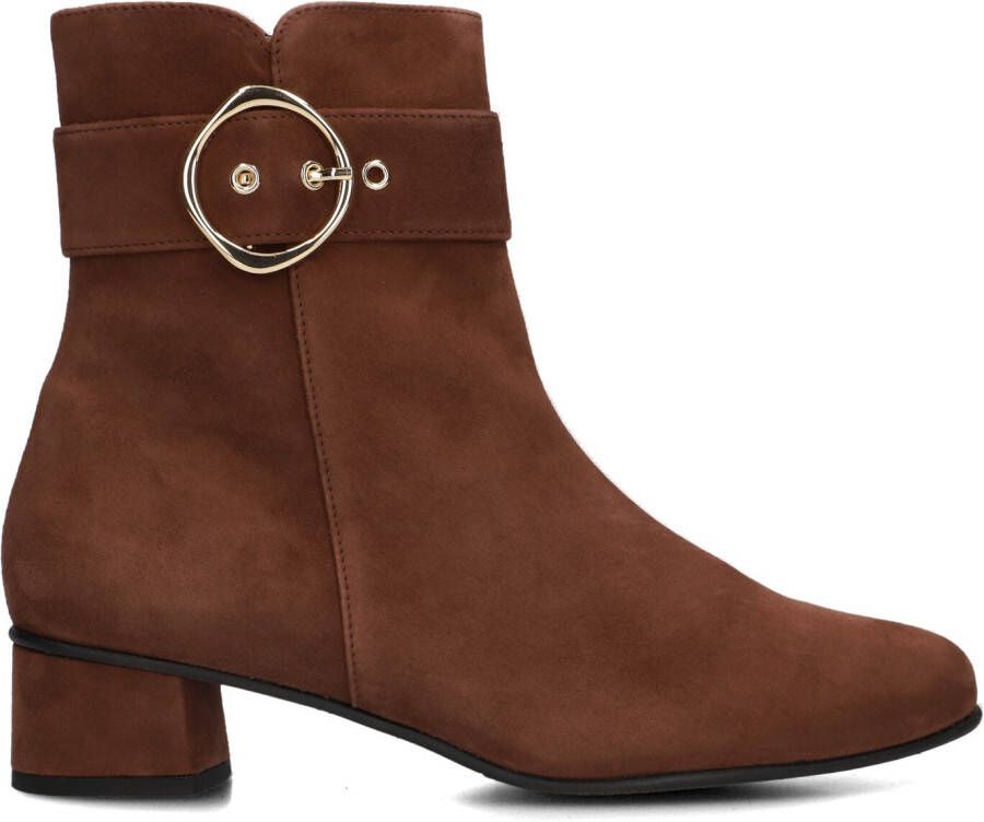 HASSIA Enkellaarsjes Dames Siena Maat: 36 Materiaal: Suède Kleur: Bruin - Foto 3