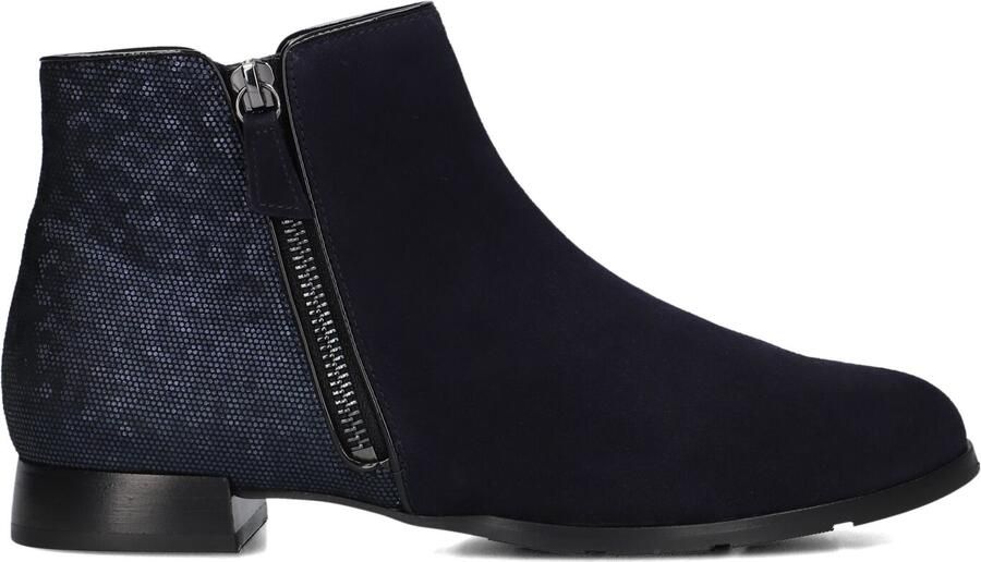 HASSIA Enkellaarsjes Dames Madeira Maat: 41 5 Materiaal: Suède Kleur: Blauw - Foto 4