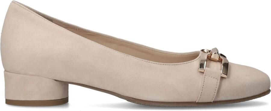 HASSIA Pumps Dames Roma Suède Beige