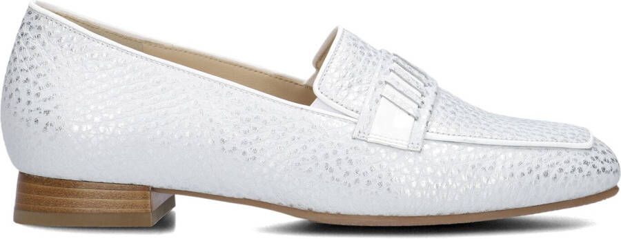 HASSIA Instappers Dames Napoli Maat: 37 Materiaal: Leer Kleur: Wit