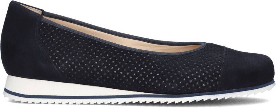 HASSIA Instappers Dames Piacenza 1623 Maat: 43 Materiaal: Suède Kleur: Blauw