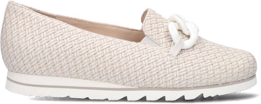 HASSIA Instappers Dames Pisa Ketting Maat: 41 Kleur: Beige
