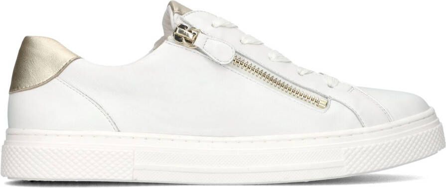 HASSIA Lage Sneakers Dames 301239 Maat: 41 5 Materiaal: Leer Kleur: Wit