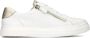 Hassi-A Hassia Sneakers Dames Lage sneakers Damesschoenen Leer 301239 Wit + - Thumbnail 7