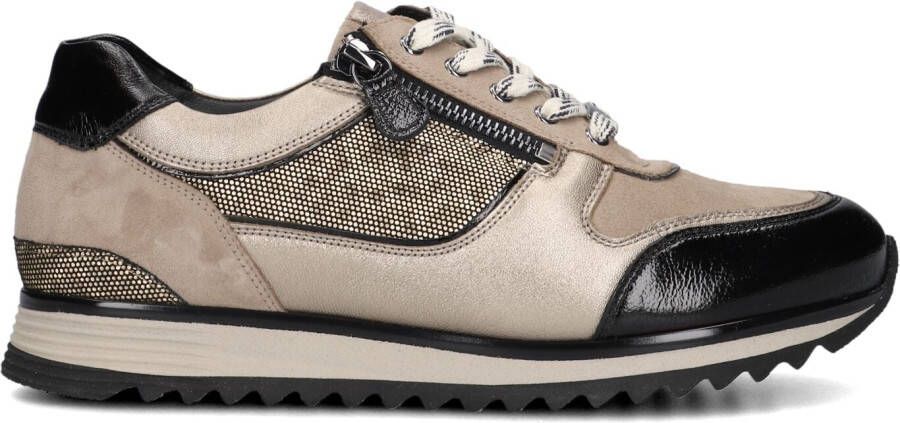HASSIA Lage Sneakers Dames Porto Maat: 38 5 Materiaal: Leer Kleur: Taupe - Foto 4