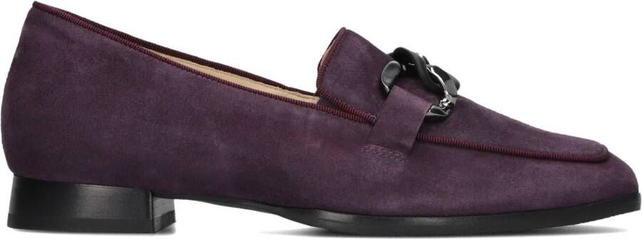 Hassi-A Hassia Instappers Dames Instapschoenen Damesschoenen Suède 300846 sue Paars +