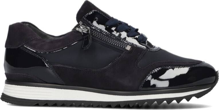 HASSIA Lage Sneakers Dames Porto Maat: 37 Materiaal: Suède Kleur: Blauw - Foto 6