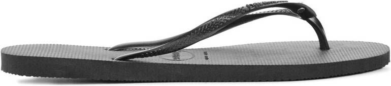 HAVAIANAS Teenslippers Dames Slim Crystal Sw Ii Maat: 31 32 Materiaal: Rubber Kleur: Zwart - Foto 9