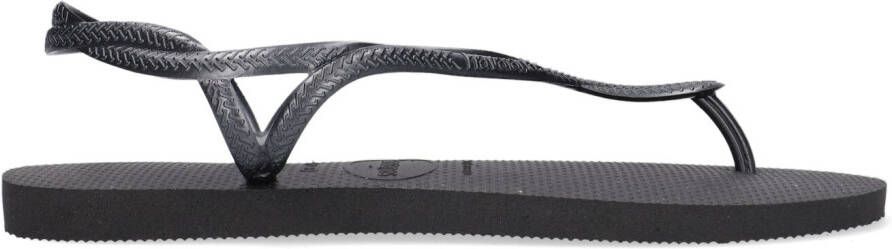 HAVAIANAS Teenslippers Dames Luna Maat: 41 Materiaal: Rubber Kleur: Zwart