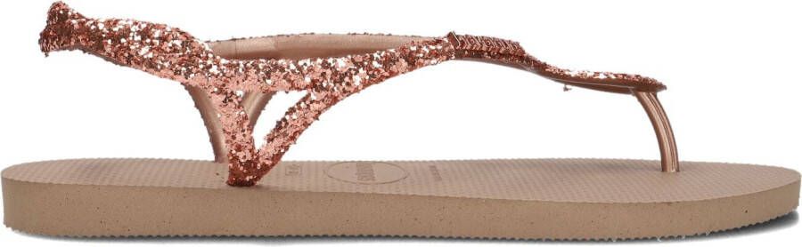HAVAIANAS Teenslippers Dames Luna Premium Ii Maat: 41 Materiaal: Rubber Kleur: Roze