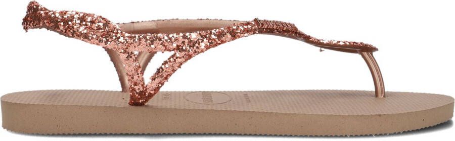 HAVAIANAS Teenslippers Dames Luna Premium Ii Maat: 39 Materiaal: Rubber Kleur: Roze