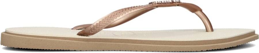 HAVAIANAS Teenslippers Dames Slim Point Maat: 37 38 Materiaal: Rubber Kleur: Beige - Foto 9