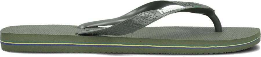 HAVAIANAS Teenslippers Brasil Logo Maat: 39 40 Materiaal: Rubber Kleur: Groen - Foto 13