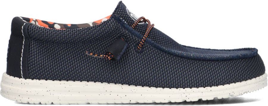 HEYDUDE Instappers Heren Wally Sox Stich Maat: 41 Materiaal: Textiel Kleur: Blauw - Foto 12