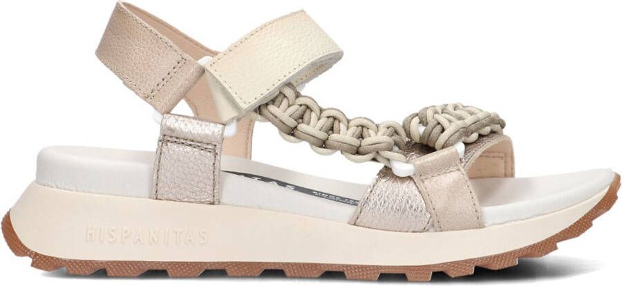 HISPANITAS Dames Hv253898 Maat: 36 Materiaal: Kunststof Kleur: Beige