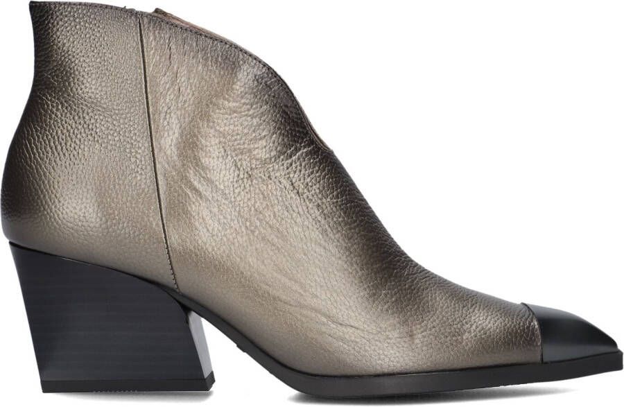 HISPANITAS Enkellaarsjes Dames Hi243596 Met Maat: 41 Materiaal: Leer Kleur: Brons - Foto 3