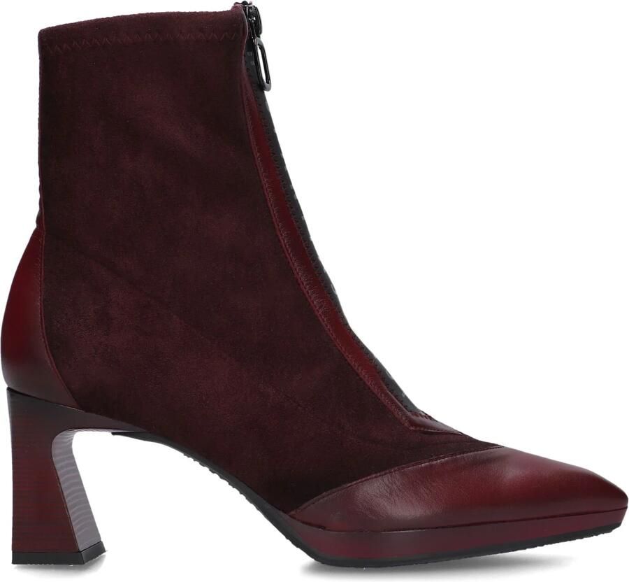 HISPANITAS Enkellaarsjes Dames Hi254186 Maat: 38 Materiaal: Leer Kleur: Rood - Foto 4