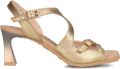 HISPANITAS Hakken Dames Hv264814 Leer Goudkleurig - Goudkleurig