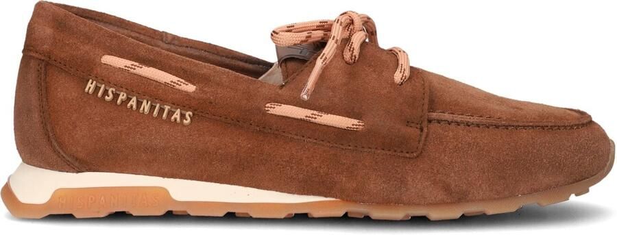 HISPANITAS Instappers Dames Hv264603 Maat: 42 Materiaal: Suède Kleur: Bruin