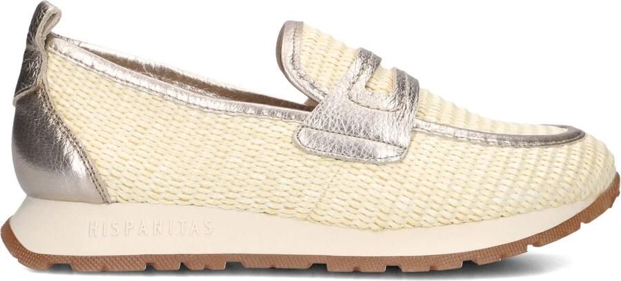 HISPANITAS Instappers Dames Rhv254043 Maat: 41 Materiaal: Raffia Kleur: Beige
