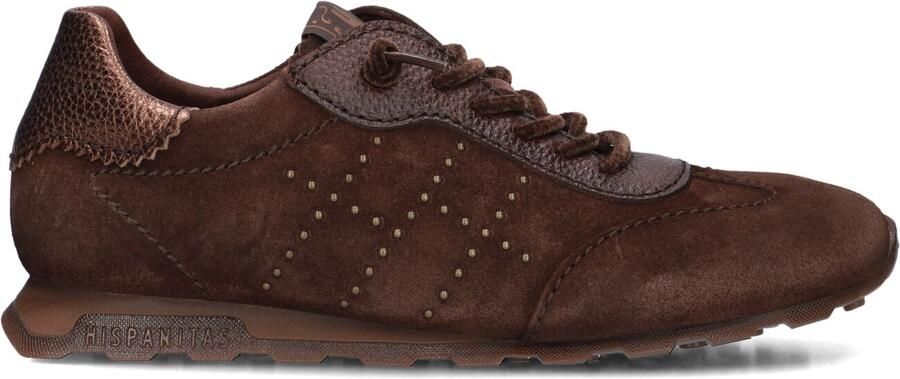 HISPANITAS Lage Sneakers Dames Hi264964 C006 Suède Bruin - Foto 2