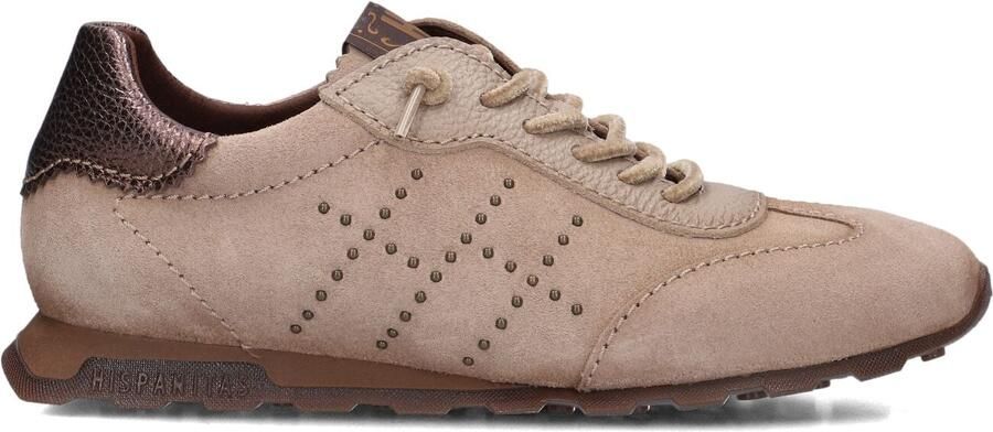 HISPANITAS Lage Sneakers Dames Hi264964 C007 Suède Beige - Foto 2