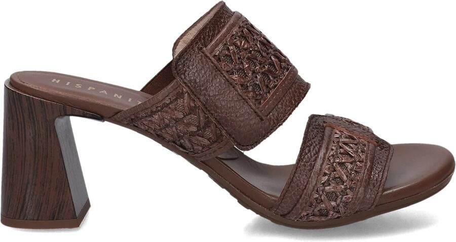 HISPANITAS Muiltjes Dames Rhv264747 Maat: 40 Materiaal: Leer Kleur: Bruin - Foto 2