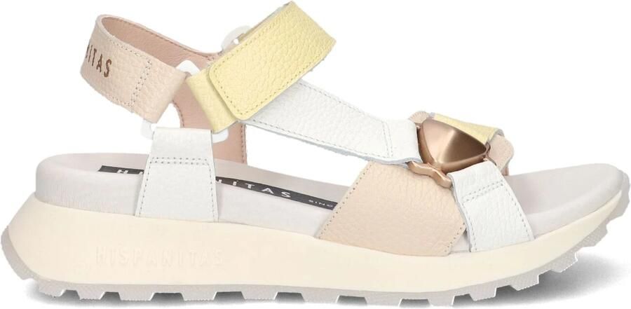 HISPANITAS Sandalen met Hak Dames Chv264807 Maat: 41 Materiaal: Leer Kleur: Beige - Foto 6