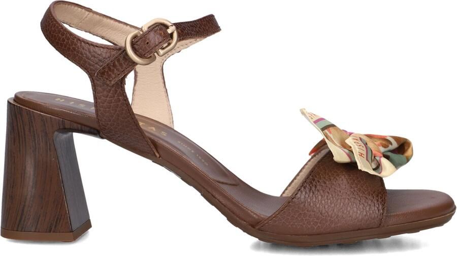 HISPANITAS Sandalen met Hak Dames Hv264868 Maat: 38 Materiaal: Leer Kleur: Bruin - Foto 3