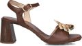 HISPANITAS Sandalen met Hak Dames Hv264868 Leer Bruin - Bruin