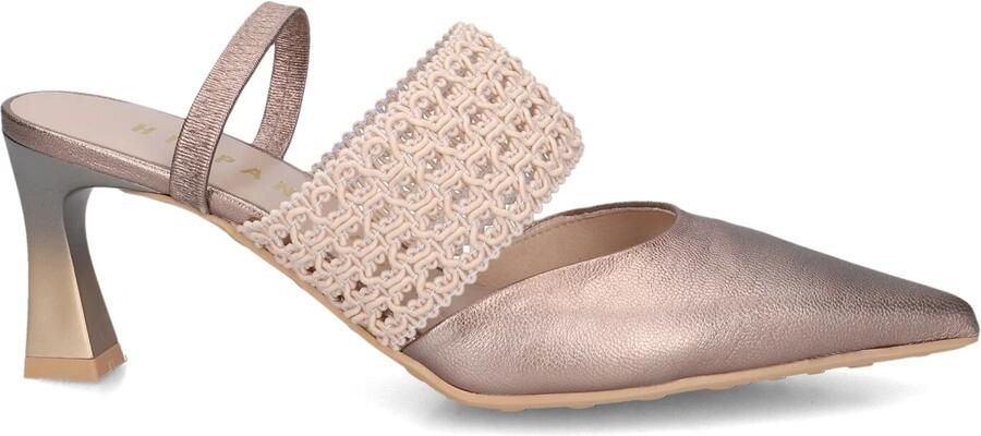 HISPANITAS Slingbacks Dames Hv264779 Maat: 38 Materiaal: Leer Kleur: Bronskleurig - Foto 2