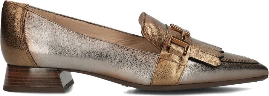 HISPANITAS Instappers Dames Chi243573 Met Maat: 37 Materiaal: Leer Kleur: Zilver - Foto 3