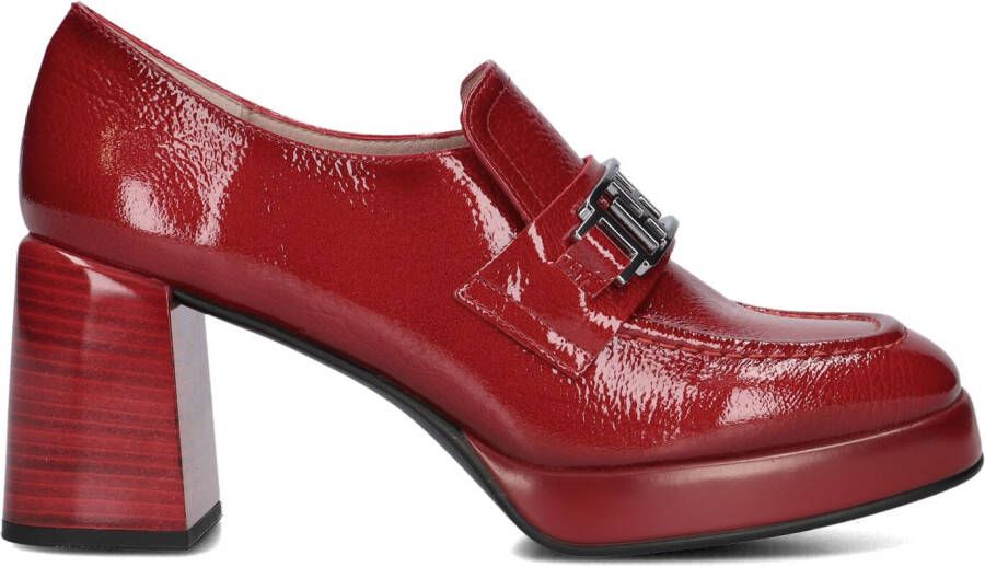 HISPANITAS Instappers Dames Hi243657 Maat: 41 Materiaal: Lakleer Kleur: Rood